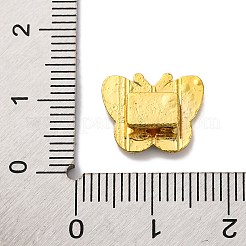 Pendentifs en laiton plaqués avec perles d'imitation en ABS&nbsp;KK-S406-06A