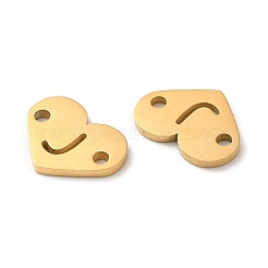 Placcatura ionica (ip) 304 connettori in acciaio inossidabile charms&nbsp;STAS-C081-04G-J