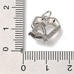 Micro Pave Bijoux de zircone cubique en laiton de placage en râtelier&nbsp;KK-I720-53P