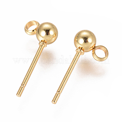 Componenti per orecchini in acciaio inossidabile 304&nbsp;X-STAS-F227-18B-G