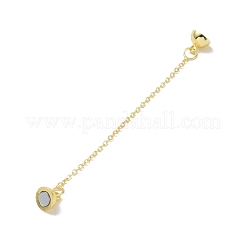 Chiusura magnetica in ottone con catena di sicurezza a cavo&nbsp;KK-F839-036G