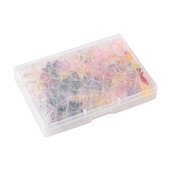 96pcs 8 Farben Glasperlen&nbsp;GLAA-FS0002-48