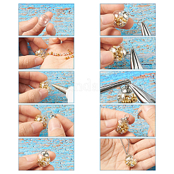 Making ciondolo fai da te&nbsp;DIY-TA0002-28-16mm-G