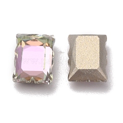 Cabochon di strass in vetro sfaccettato k9&nbsp;GLAA-H106-E01-M