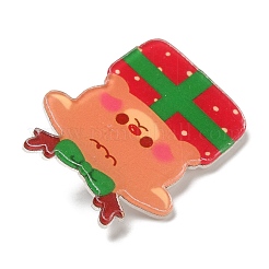 Broche acrylique thème de Noël&nbsp;JEWB-E024-01P-02