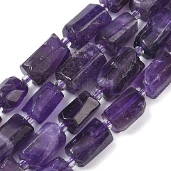 Natürlichen Amethyst Perlen Stränge&nbsp;G-C270-K05