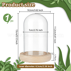 Couvercle de dôme en verre&nbsp;AJEW-WH0348-295C