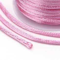 Cordons en nylon satiné à queue de rat&nbsp;NWIR-L006-2mm-20