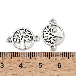 Verbindungsstück-Anhänger aus Legierung mit Lebensbaum im tibetischen Stil&nbsp;TIBE-S324-17AS