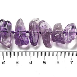 Natürlichen Amethyst Perlen Stränge&nbsp;G-C179-D01-02