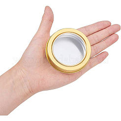 Boîtes de conserve rondes en aluminium&nbsp;CON-BC0005-21G