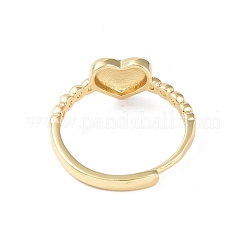 Messing Manschettenfingerringe&nbsp;LS-RJEW-H227-01G-02