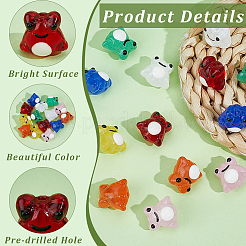 14 Stück Frosch-Heimdekoration in 7 Farben&nbsp;LAMP-PA0001-71