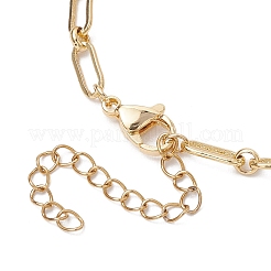 Set di bracciali a forma di graffetta con catena in ottone con micro pavé di ali a cuore e zirconi trasparenti&nbsp;BJEW-JB10483