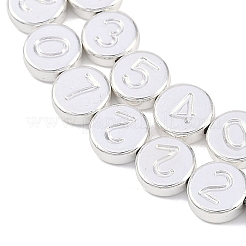 Fili di perline di ematite sintetica non magnetica elettrolitica&nbsp;G-C156-08