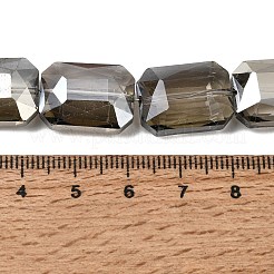 Perlas de vidrio galvanizadas&nbsp;EGLA-H002-A-12