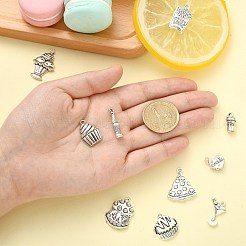 100 pz 10 stili pendenti in lega di stile tibetano&nbsp;TIBEP-CJ0002-55