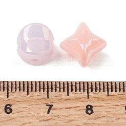 UV-beschichtete undurchsichtige Acrylperlen&nbsp;OACR-G058-05
