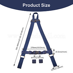 3 Stück Nylon-Rucksackgurte&nbsp;FIND-GN0001-20B