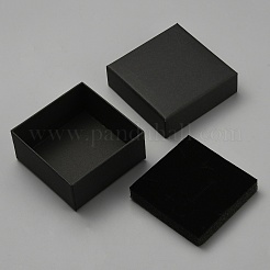 Scatole regalo quadrate in carta kraft&nbsp;CON-WH0089-65