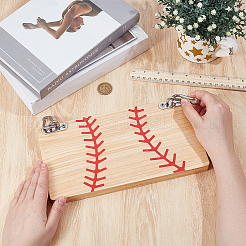 1 reposapiés de madera colgante para vallas de béisbol&nbsp;AJEW-BC0010-47