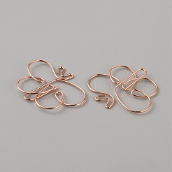 Mini-Tischkartenhalter aus Eisen&nbsp;AJEW-WH0342-47RG
