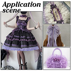 10 m Organza-Spitzenband&nbsp;OCOR-FG0003-43B