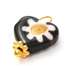 Manuelle Bunte Malerei Anhänger & Charms&nbsp;PALLOY-JF00851