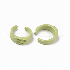 Manschettenringe aus lackierter Legierung&nbsp;RJEW-T011-03-RS