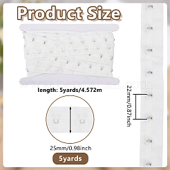 5 yarda de cinta de botón de algodón&nbsp;DIY-HY0003-27B