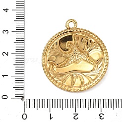304 Edelstahl-Emaille-Anhänger&nbsp;STAS-A092-01B-G