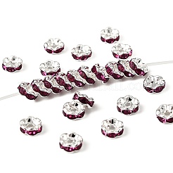 Perline Distanziatrici In Strass Di Cristallo Di Grado A Di Ferro All - Foto 2