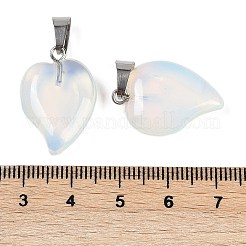 Opalite Herzanhänger&nbsp;G-H073-03P-16
