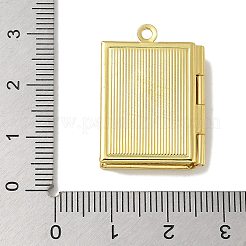 Messing-Medaillon-Anhänger&nbsp;KK-Q019-11G