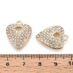 Legierung rhinestone-anhänger&nbsp;FIND-N008-12KCG-01