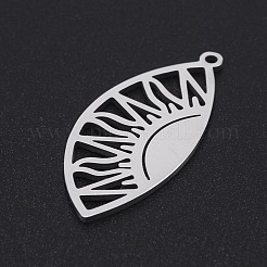 Pendentifs en acier inoxydable 201 anti-ternissement&nbsp;STAS-S105-LA263
