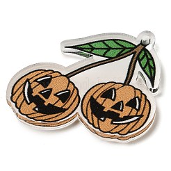 Halloween-Motiv Anhänger aus undurchsichtigem Acryl&nbsp;SACR-Z004-01B
