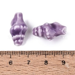 Perles de porcelaine vintage faites à la main&nbsp;PORC-Q006-08H