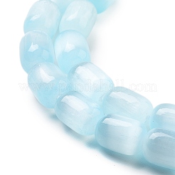 Fili di perline di selenite naturale&nbsp;G-F750-B-03