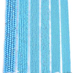 Chapelets de perles en verre opaque de couleur unie&nbsp;EGLA-A044-P1mm-L08