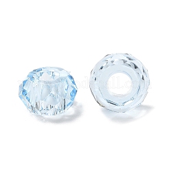 Transparenten Harz European Beads&nbsp;RESI-B020-05D