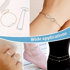 30 Stück 6 Stile 201 Edelstahl & Legierung Verbinder Charms&nbsp;STAS-YW0003-10