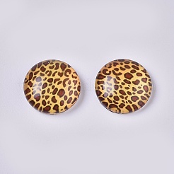 Cabochons en verre&nbsp;LS-GLAA-WH0015-09I