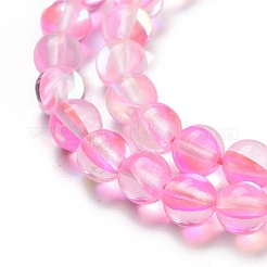 Perle di vetro trasparente&nbsp;GLAA-B022-6mm-01