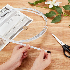 PVC-beschichtete Stahlstäbchen für Brautkleider&nbsp;DIY-WH0430-067