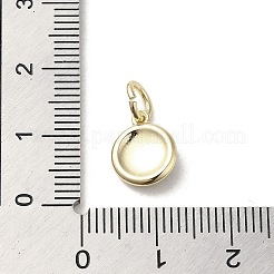 Breloques d'émail en laiton&nbsp;KK-E092-13G-03