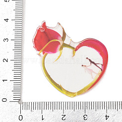 Valentinstag-Anhänger aus blickdichtem&nbsp;OACR-A045-06A