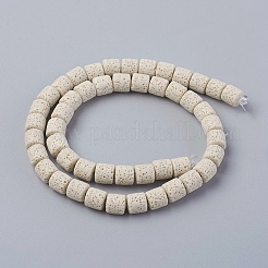 Natürliche Lavasteinperlenstränge&nbsp;G-F671-04A-02