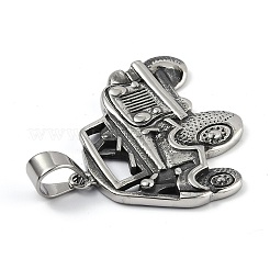 Anhänger aus Edelstahl 304&nbsp;STAS-B005-01AS