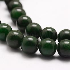 Taiwan naturelles perles de jade de brins&nbsp;G-E380-04-10mm